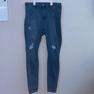 Fashion nova blue jeans size 20.